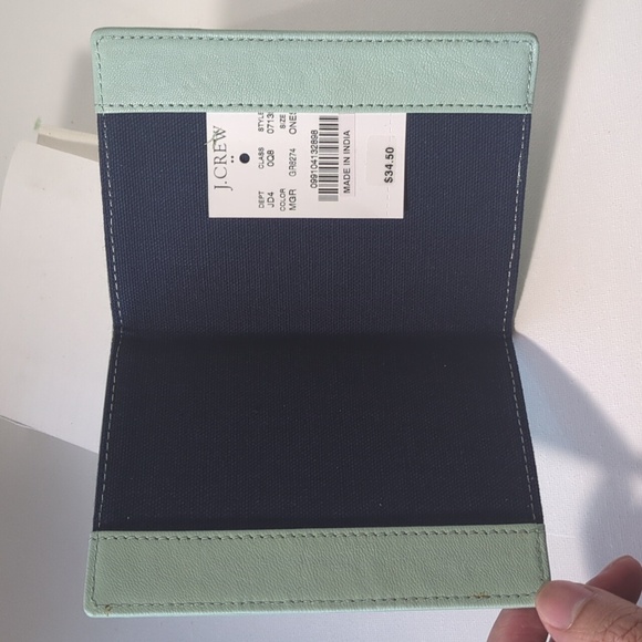 J. Crew NWT Passport Holder - Picture 3 of 3